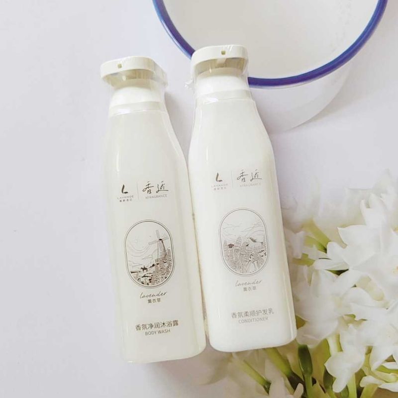 麗楓酒店｜線香味 薰衣草香氛凈潤｜洗髮精 沐浴乳 潤絲精 身體乳｜300ml｜嗨寶洗浴用品