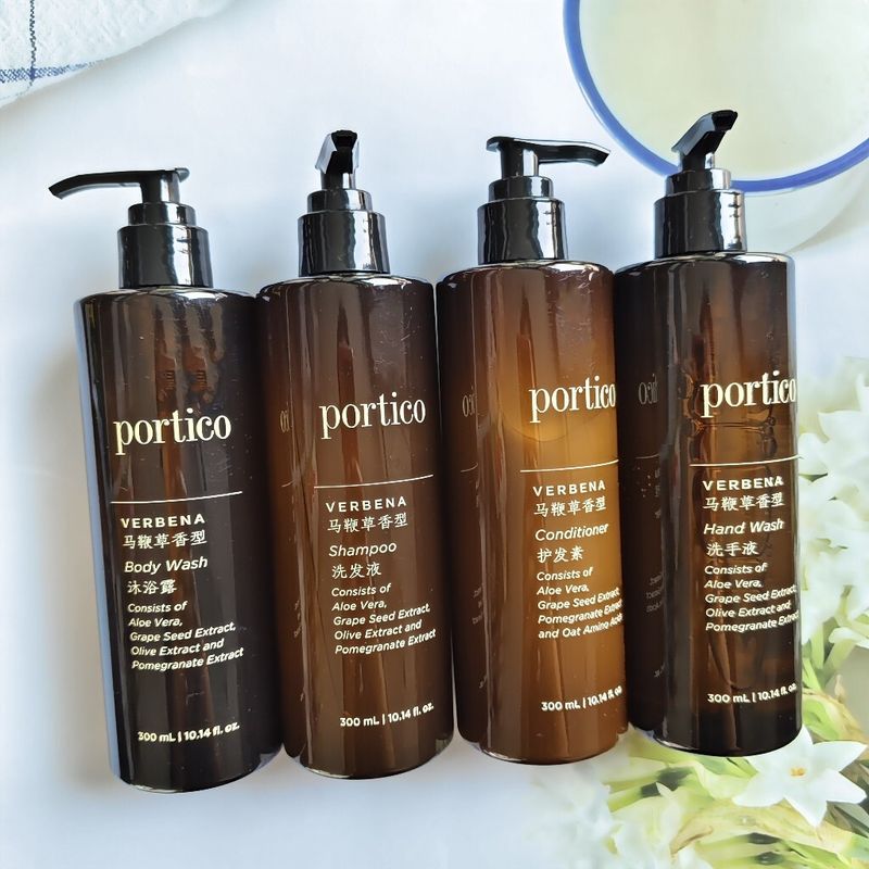 Portico 馬鞭草香｜萬豪酒店｜洗髮精 沐浴乳 潤絲精 身體乳｜300ml｜嗨寶洗浴用品