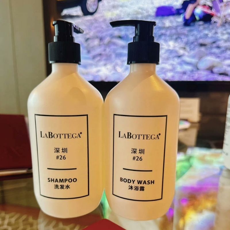LABOTTEGA 博蒂家｜安達仕酒店｜洗髮精 沐浴乳 潤絲精 身體乳｜500ml｜嗨寶洗浴用品