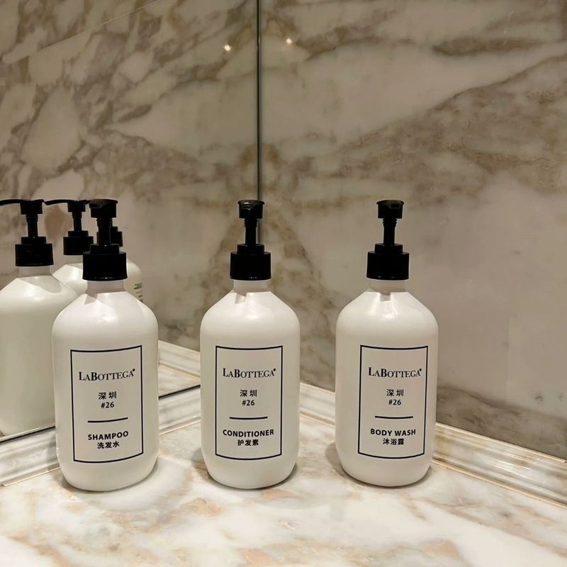 LABOTTEGA 博蒂家｜安達仕酒店｜洗髮精 沐浴乳 潤絲精 身體乳｜500ml｜嗨寶洗浴用品