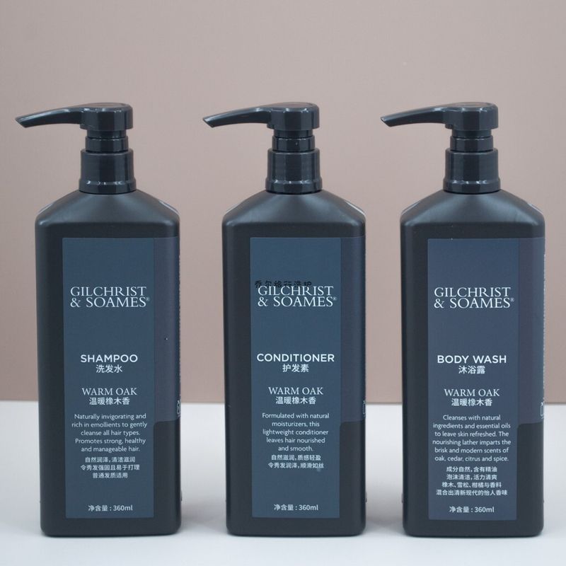 GILCHRIST & SOAMES 溫暖橡木香｜喜來登｜洗髮精 沐浴乳 潤絲精 身體乳｜360ml｜嗨寶洗浴用品