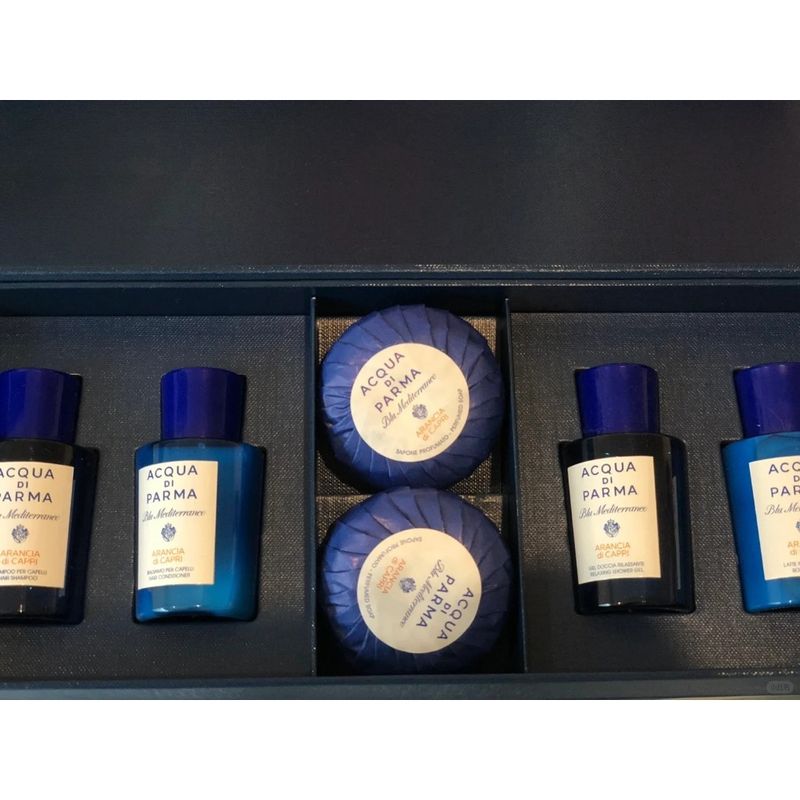 Acqua di Parma 帕爾瑪之水｜藍色地中海 香橙 ｜洗髮精 沐浴乳 潤絲精 身體乳｜300ml｜嗨寶洗浴用品