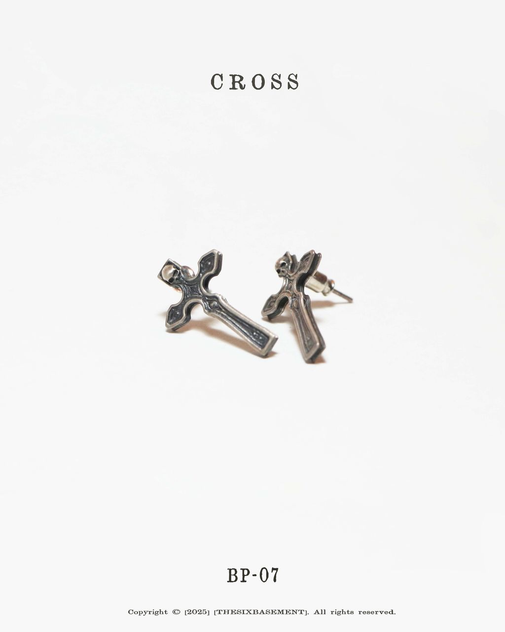夜魔十字耳墜01