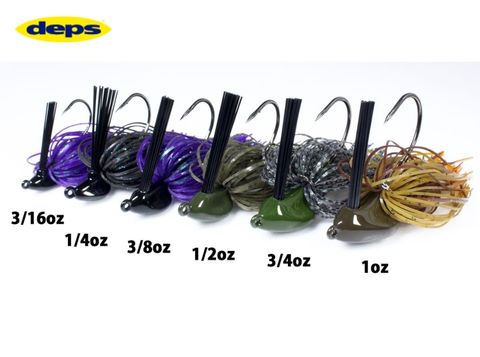 Deps Flat Back Jig Rubber  (1)