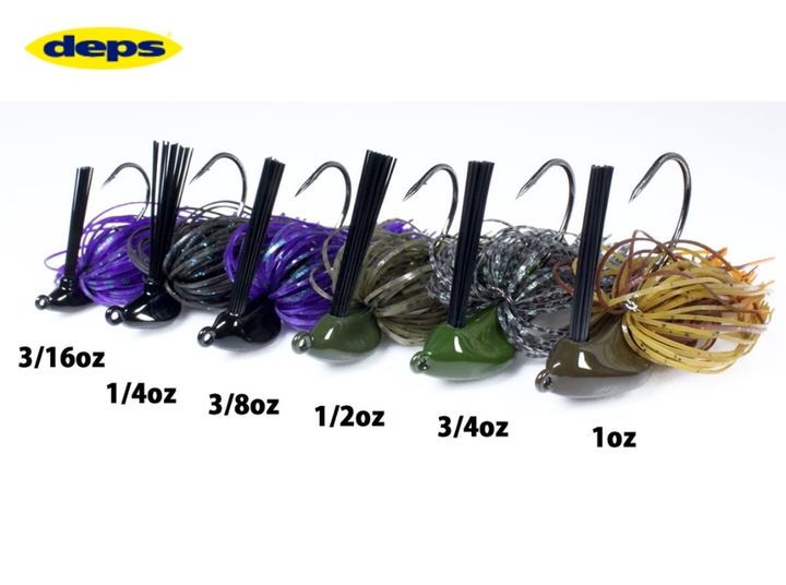 Deps Flat Back Jig Rubber  (1)