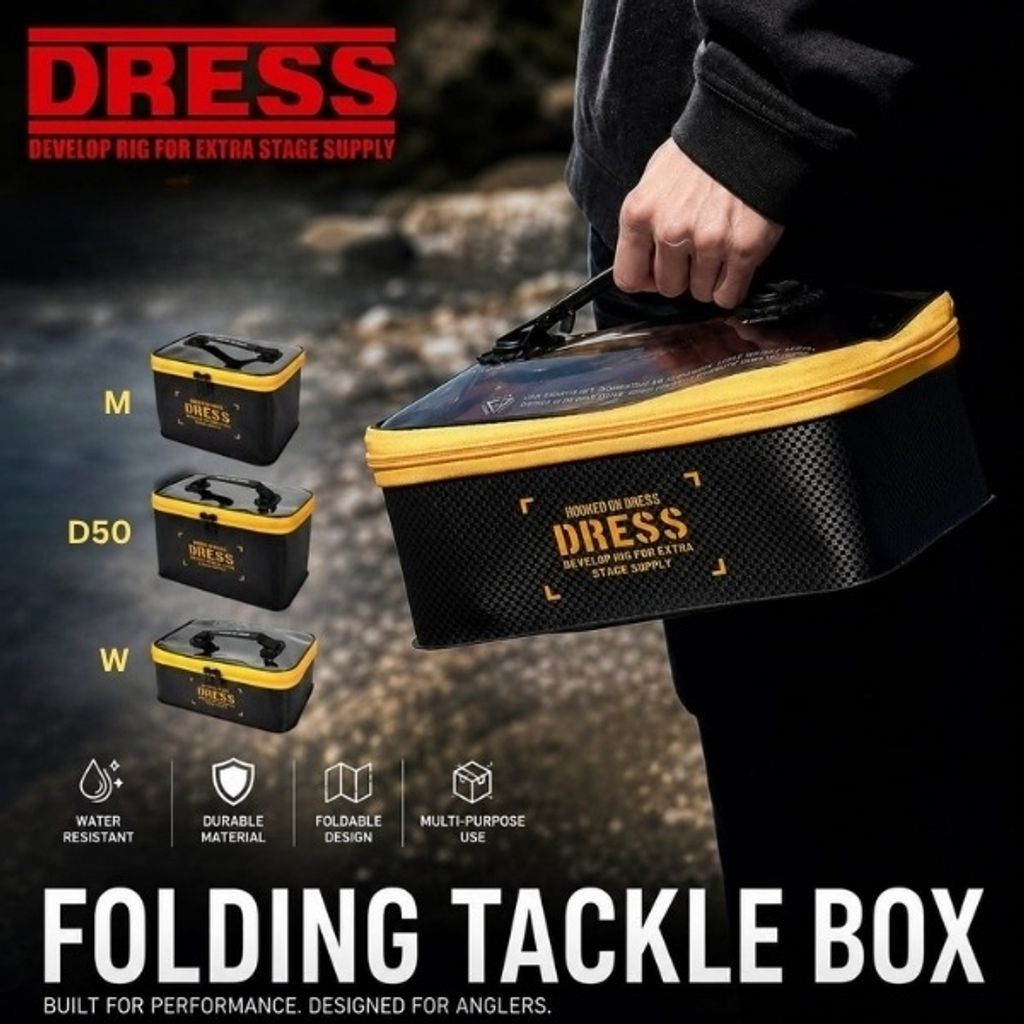 Dress Tackle Box Folding Tackle Box Multi (2)