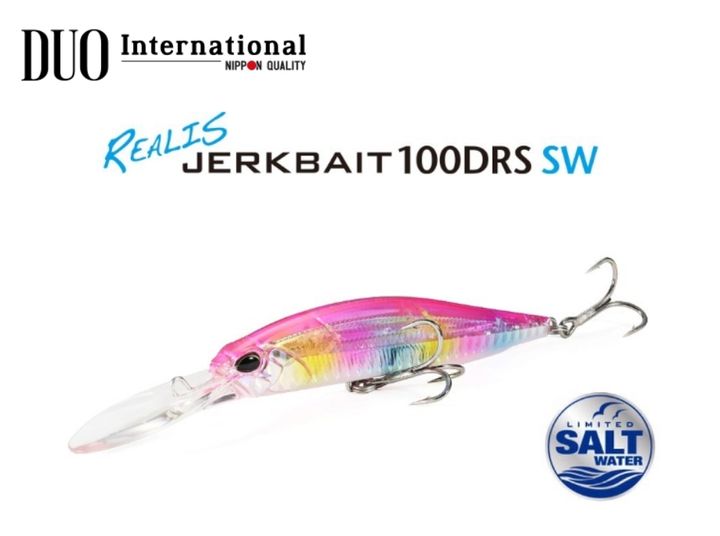 jerkbait 100drs sw