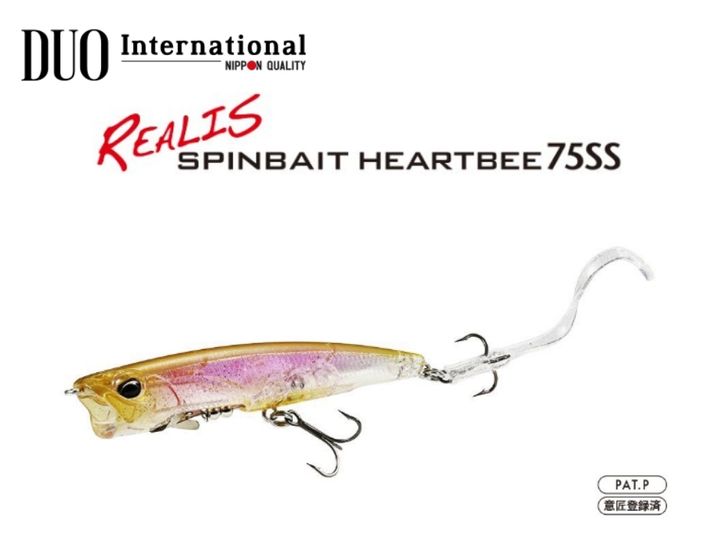 Duo Realis Spin Bait heartbee 75ss dp
