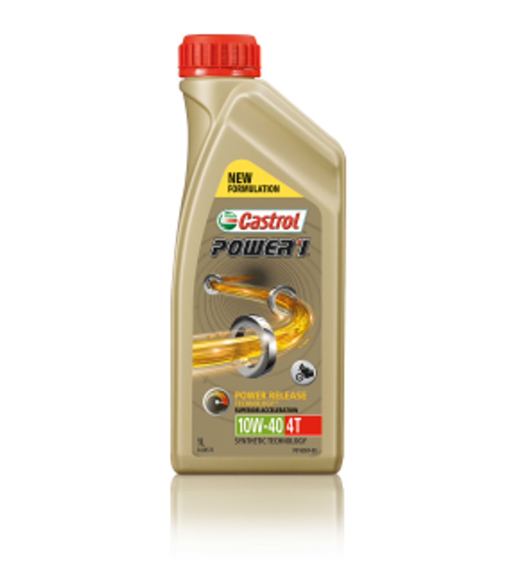 Castrol Power 1 4T Oil 10W40 API SN Semi Synthetic – Lee Hin Motor