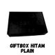 Giftbox Hitam Plain