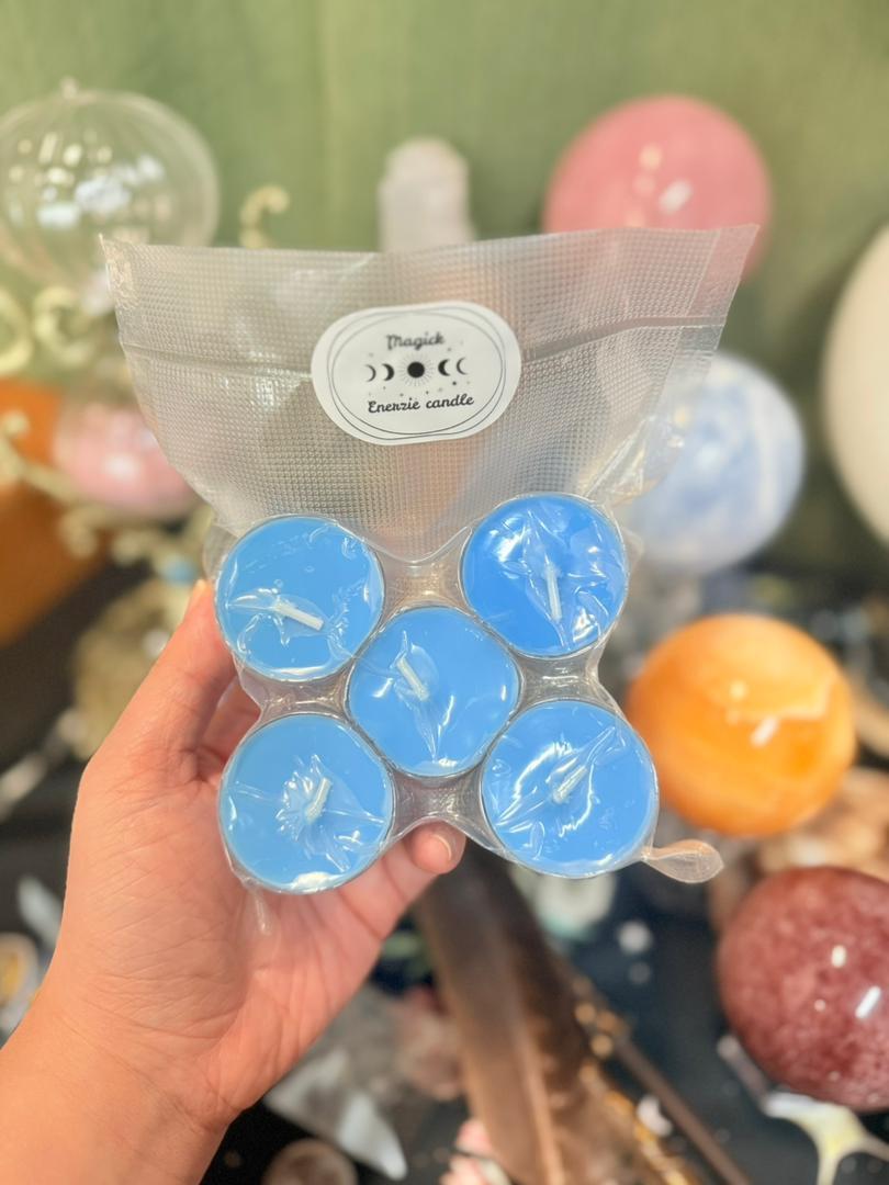 Enerzie魔法浅蓝蜡