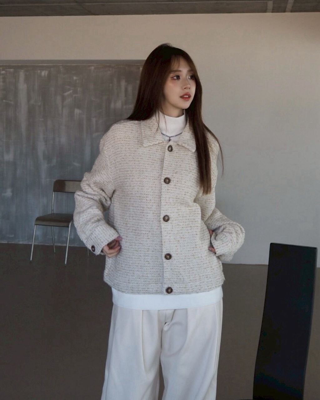 LINE_ALBUM_編織小香風外套 黑白 2980_260119_7