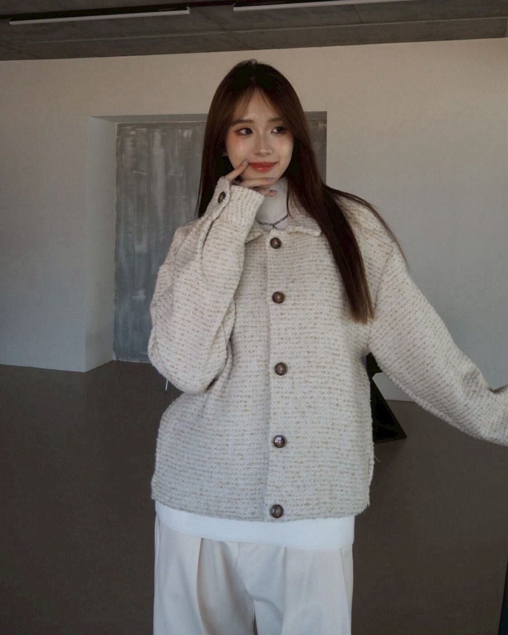 LINE_ALBUM_編織小香風外套 黑白 2980_260119_8