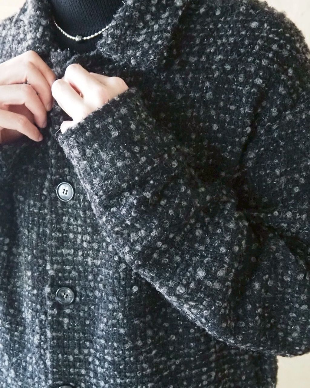 LINE_ALBUM_編織小香風外套 黑白 2980_260119_1