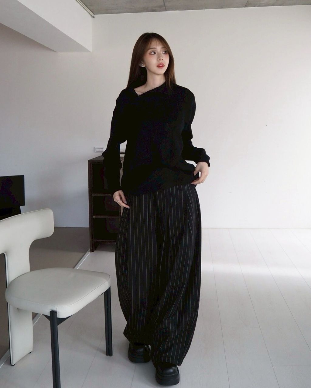 LINE_ALBUM_高領斜釦針織上衣 黑 白 淺灰 深灰 F1380_260119_10