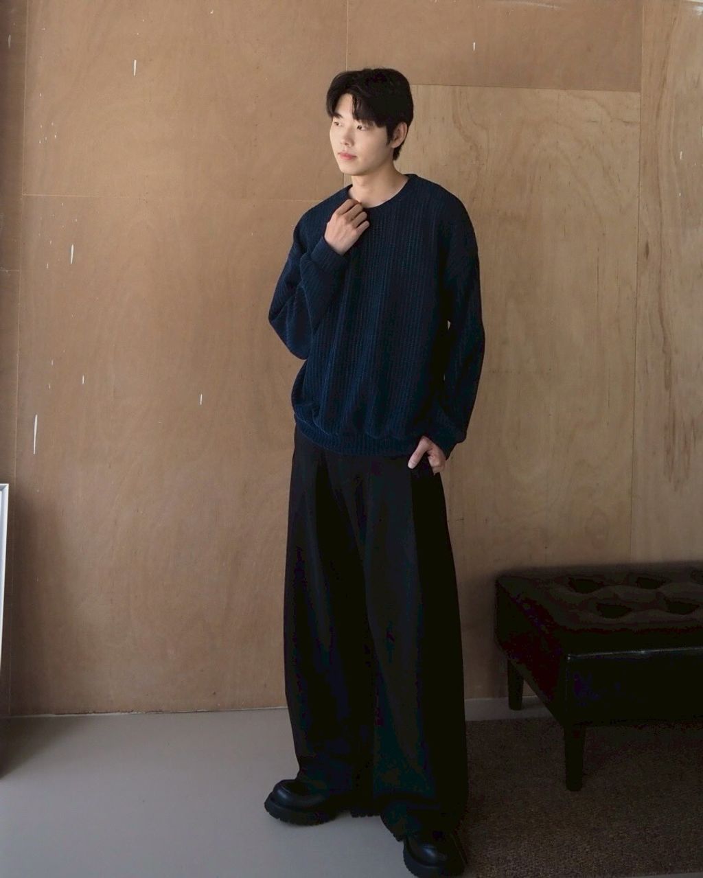 LINE_ALBUM_粗針織直紋上衣 黑灰藍綠白棕 F 880_260119_4