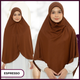 Shawl Lazy Izara - Espresso