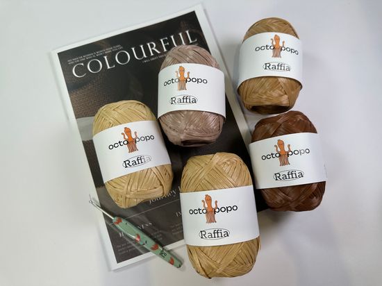 八爪波波拉菲草 Octopopo Raffia | Octopopo八爪波波