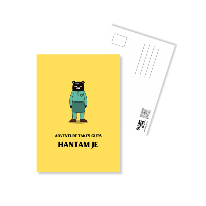 Website - Postcard - Hantam Je