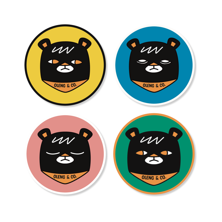 Udam Signature Sticker Pack | full set - Oleng & Co.