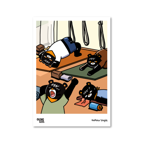 Website - Posters - A3 Poster - Fellow Yogis