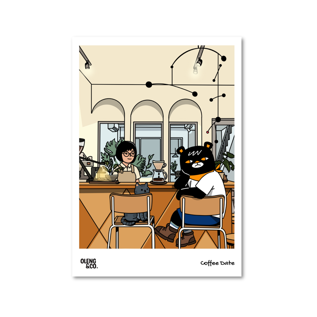 Website - Posters - A4 Poster - Coffee Date