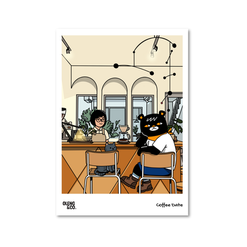 Website - Posters - A4 Poster - Coffee Date