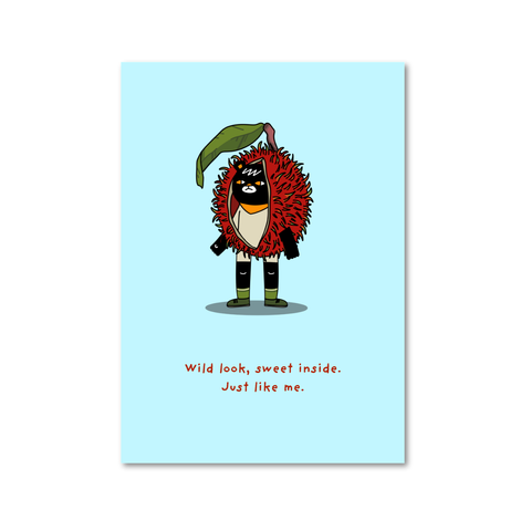 Website - Posters - A4 Poster - Rambutan