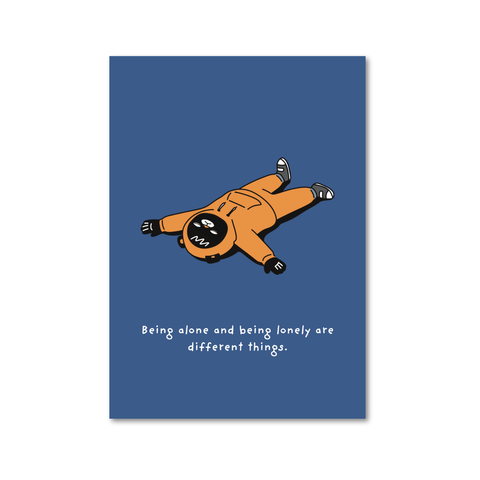 Website - Posters - A4 Poster - Being Alone