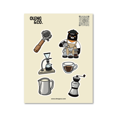 Website - Journal Sticker - Drip Coffee