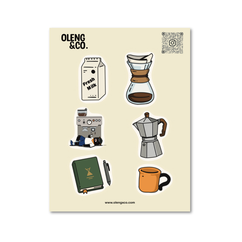 Website - Journal Sticker - Expresso Machine