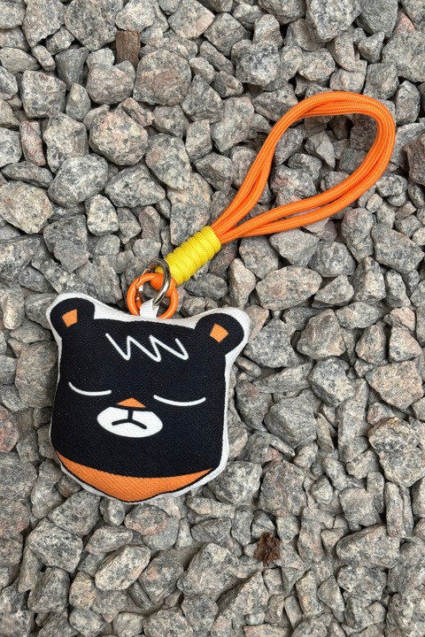 Website - Fabric Key Chain - Orange