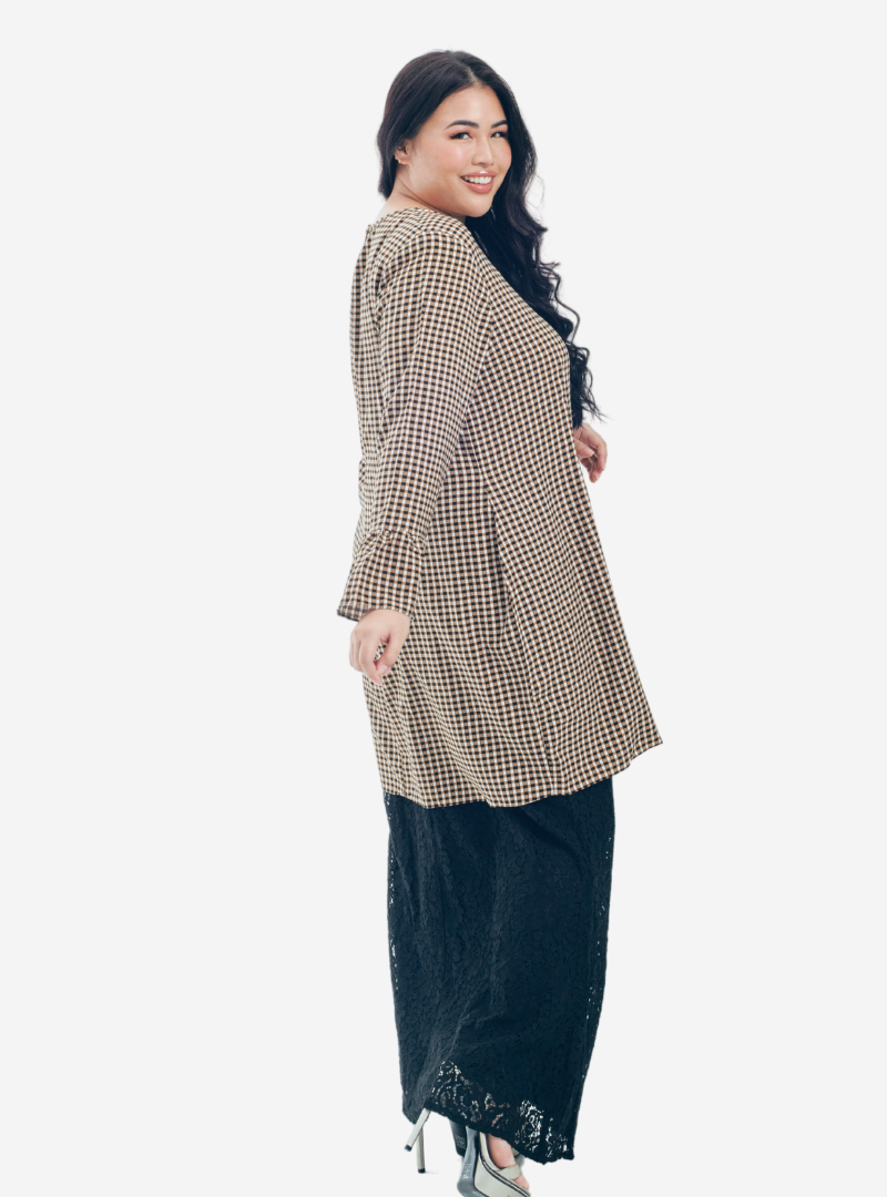 Copy of Description Long Sleeve Asymetrical Puff Sleeve Stretchable - Very Sheer - No - Ribbed Cotton - Long Skirt  Ukur lilit pada punggung (Hip) boleh stretch up to 3 to 6 (16).png