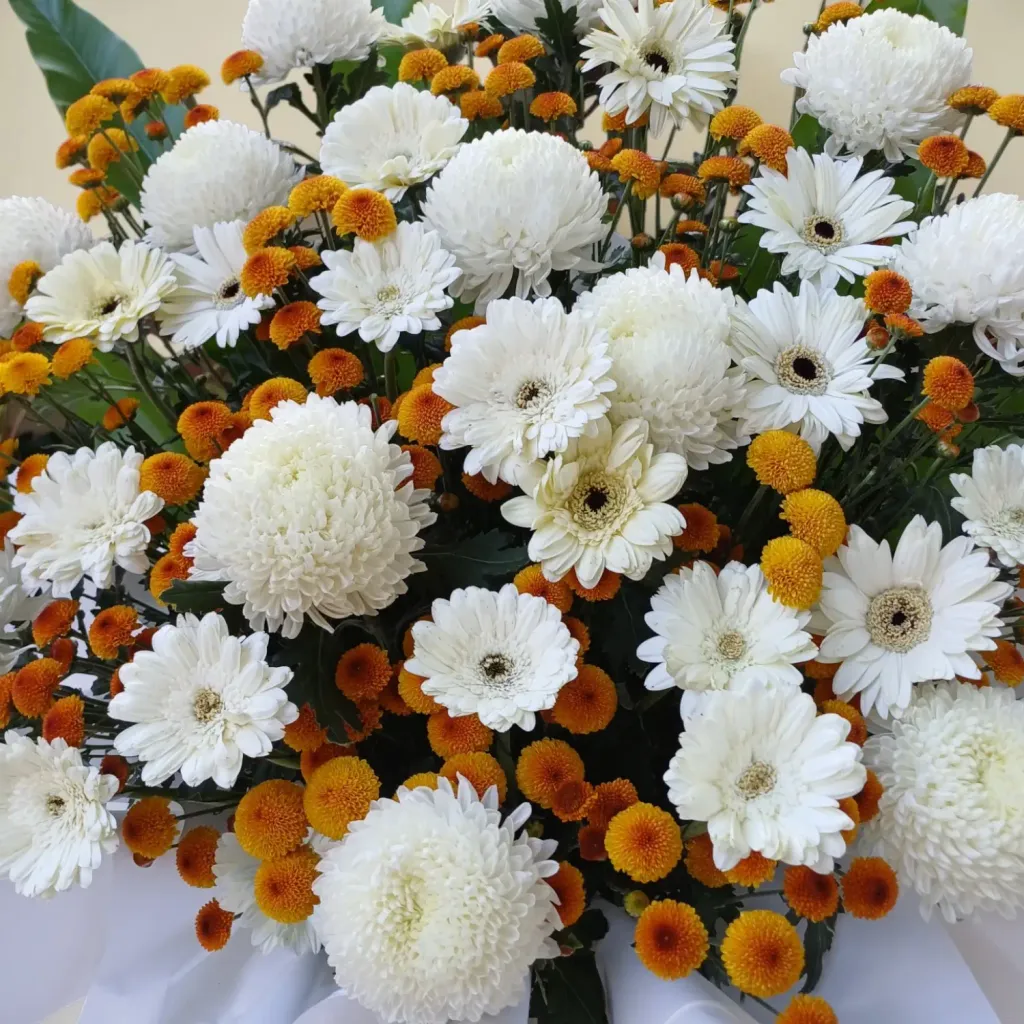 Lasting Tribute condolence and funeral flowers sympathy stand with delivery in Kuala Lumpur and Selangor