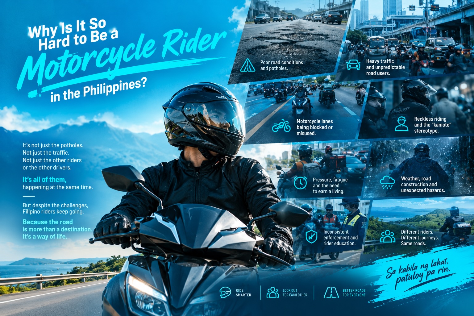 Why Is It So Hard to Be a Motorcycle Rider in the Philippines?