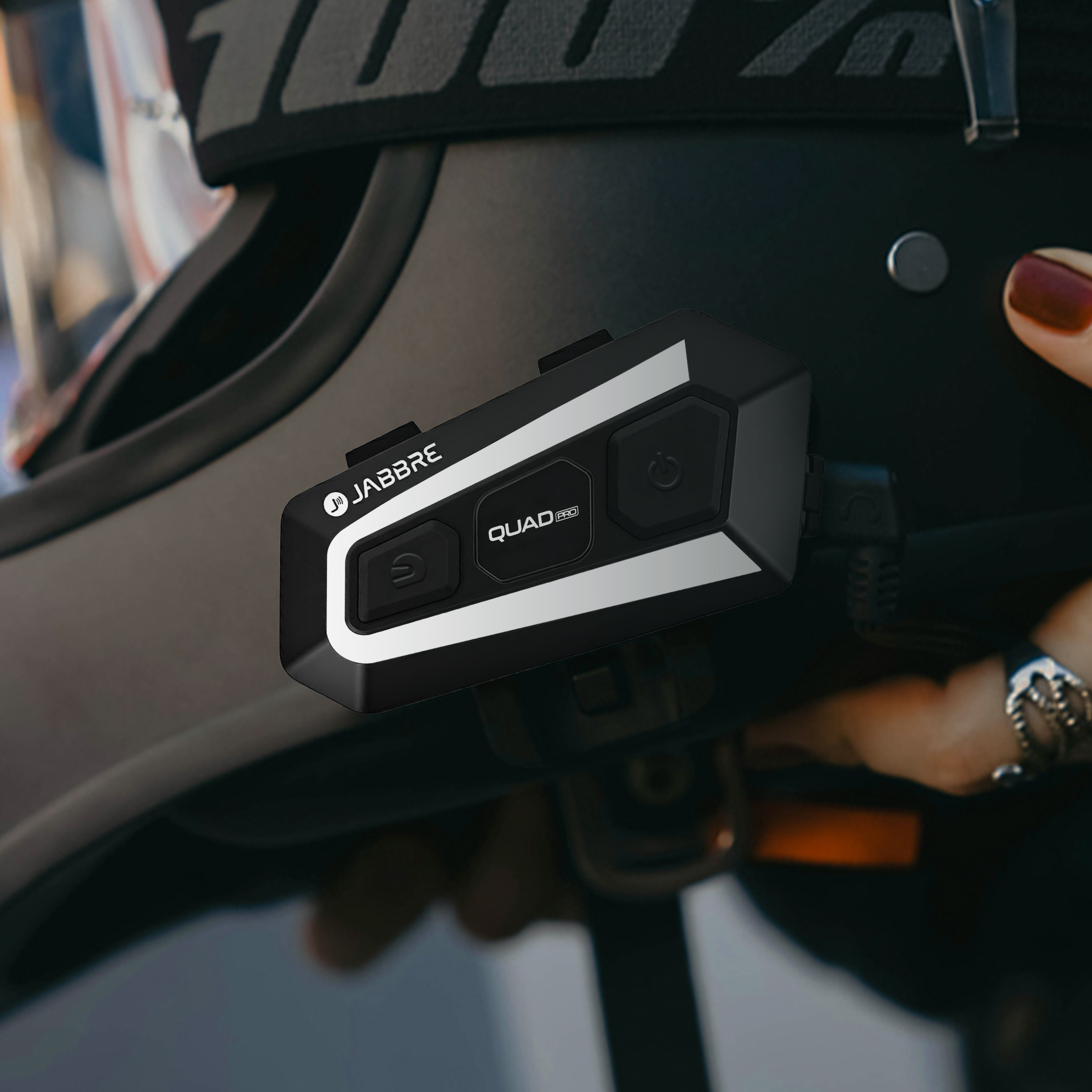 Best Motorcycle Intercom for MC Taxi Riders: Why the Jabbre Quad Pro Is Built for the Job