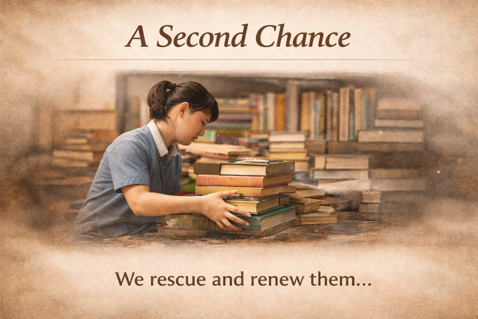 Give books a second life, nurture wisdon for all. | Bookadoptioncentre