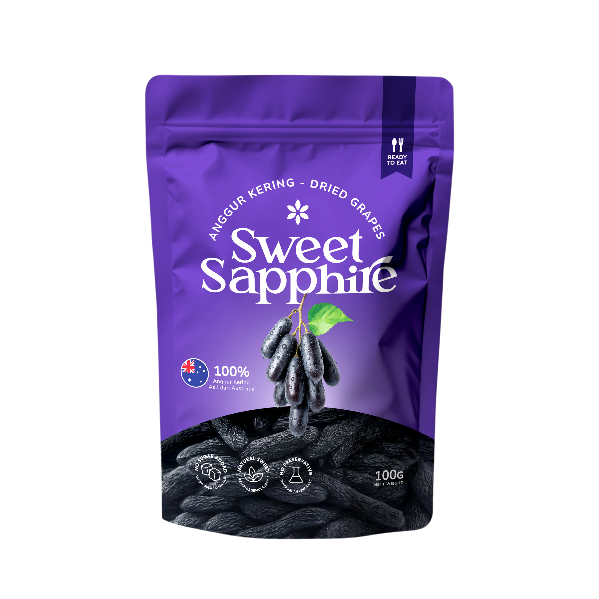 Anggur Kering Sweet Sapphire Australia 100g