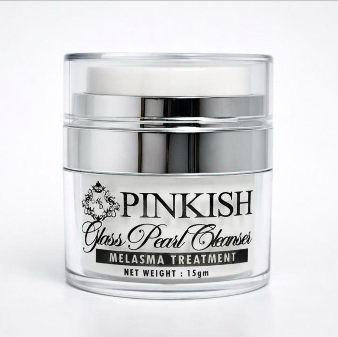 Pinkish Glass Pearl Cleanser