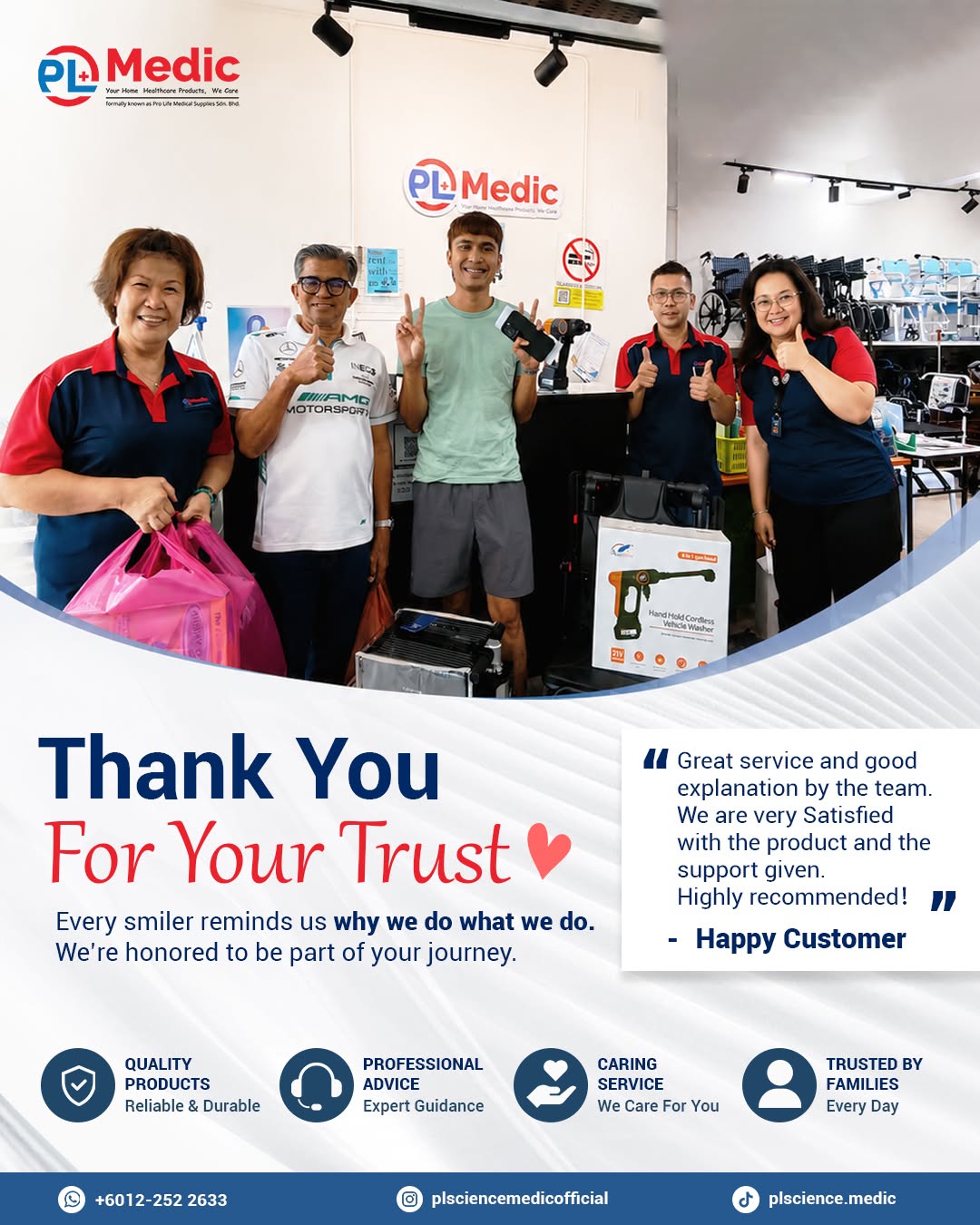 PL Science Medic happy customer 2