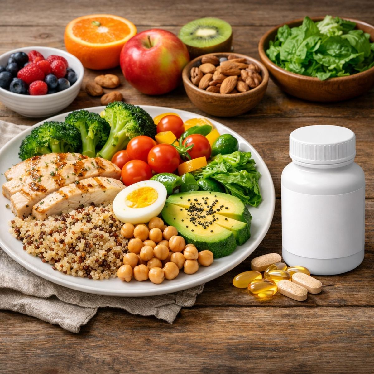 【健康專欄】我該吃保健食品嗎？均衡飲食更重要