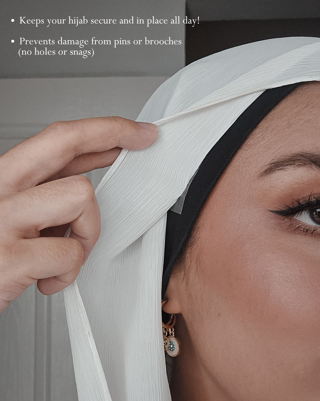 Hijab tape suitable for humid weather in Malaysia
