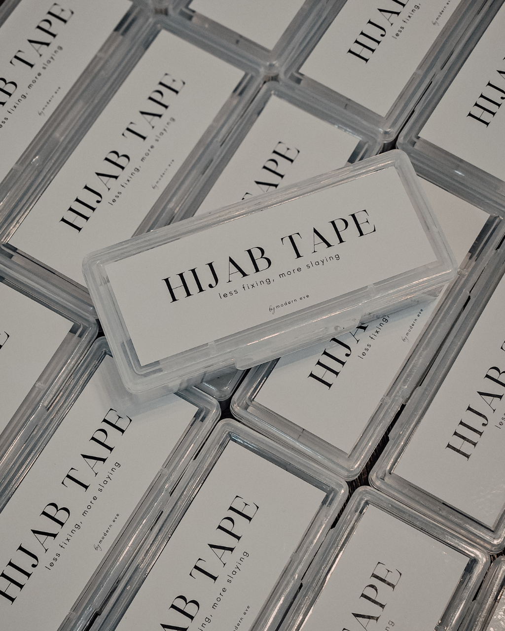 Hijab tape suitable for humid weather in Malaysia