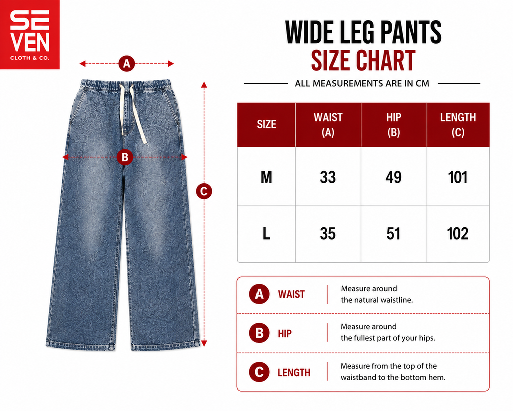WY814634-1 -size chart