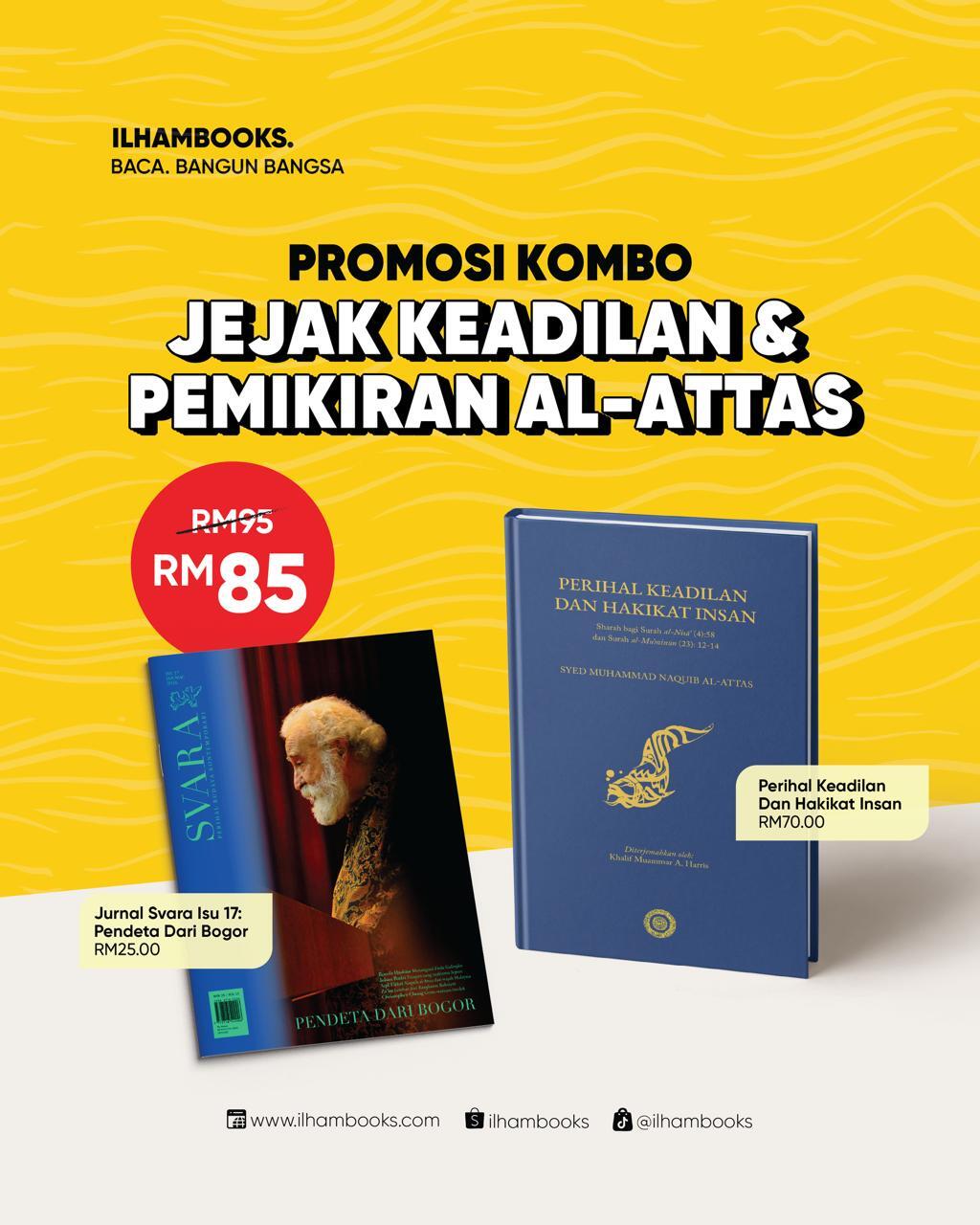 Kombo Jejak Keadilan & Pemikiran al-Attas
