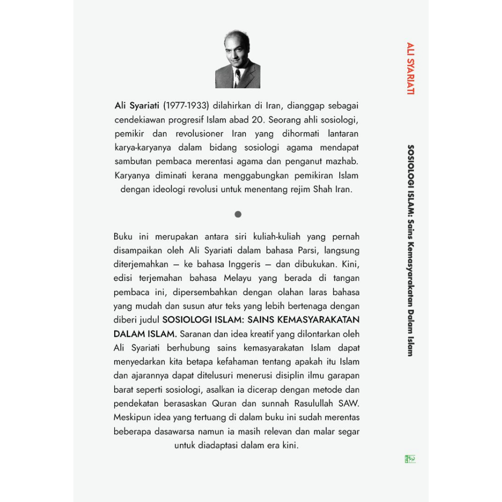 Ali Syariati Sosiologi Islam (1)