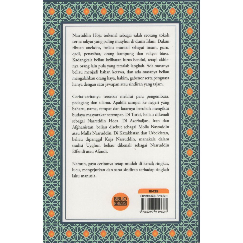 Gelagat Nasruddin Hoja (2)