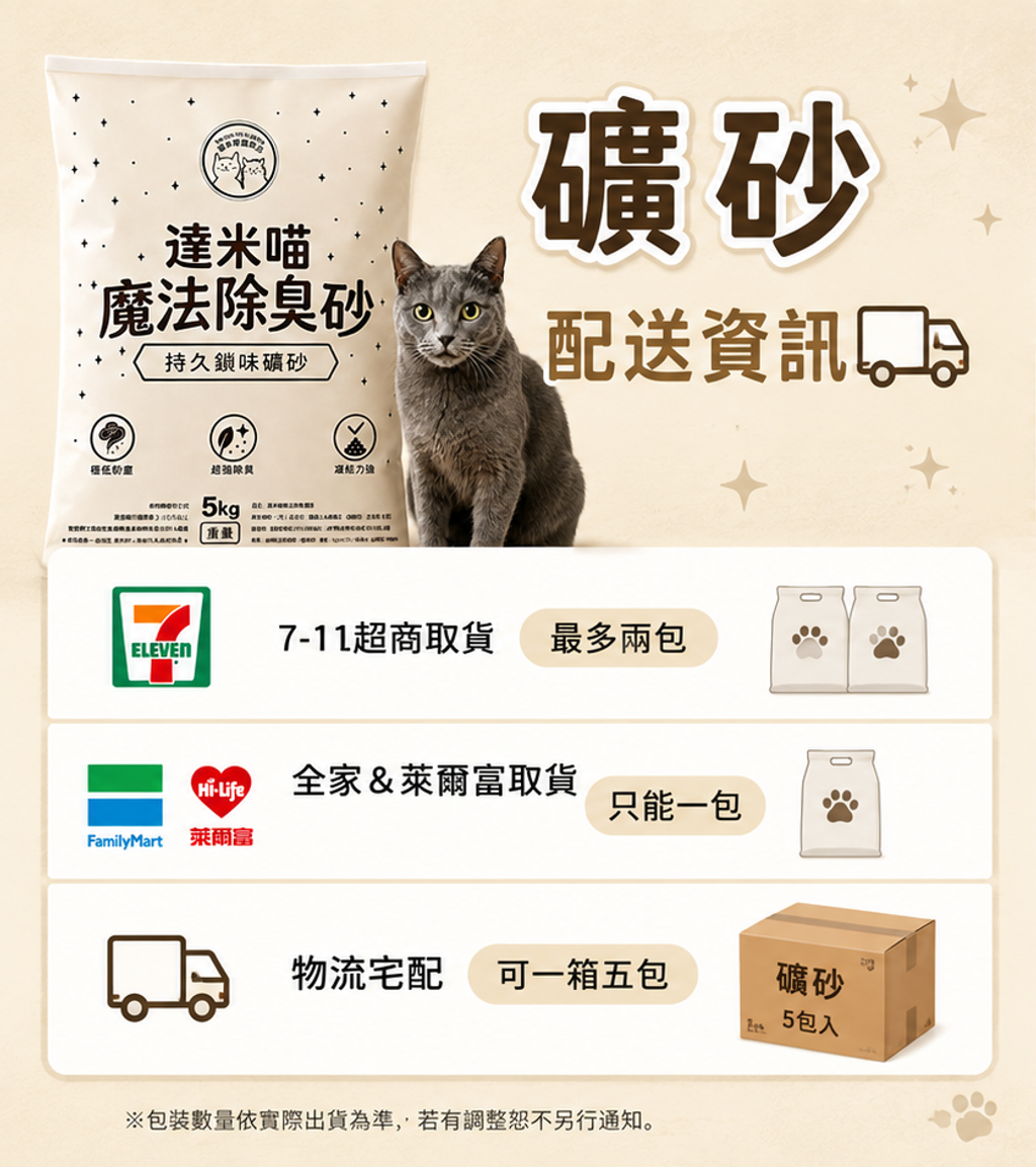 網站上礦砂配送