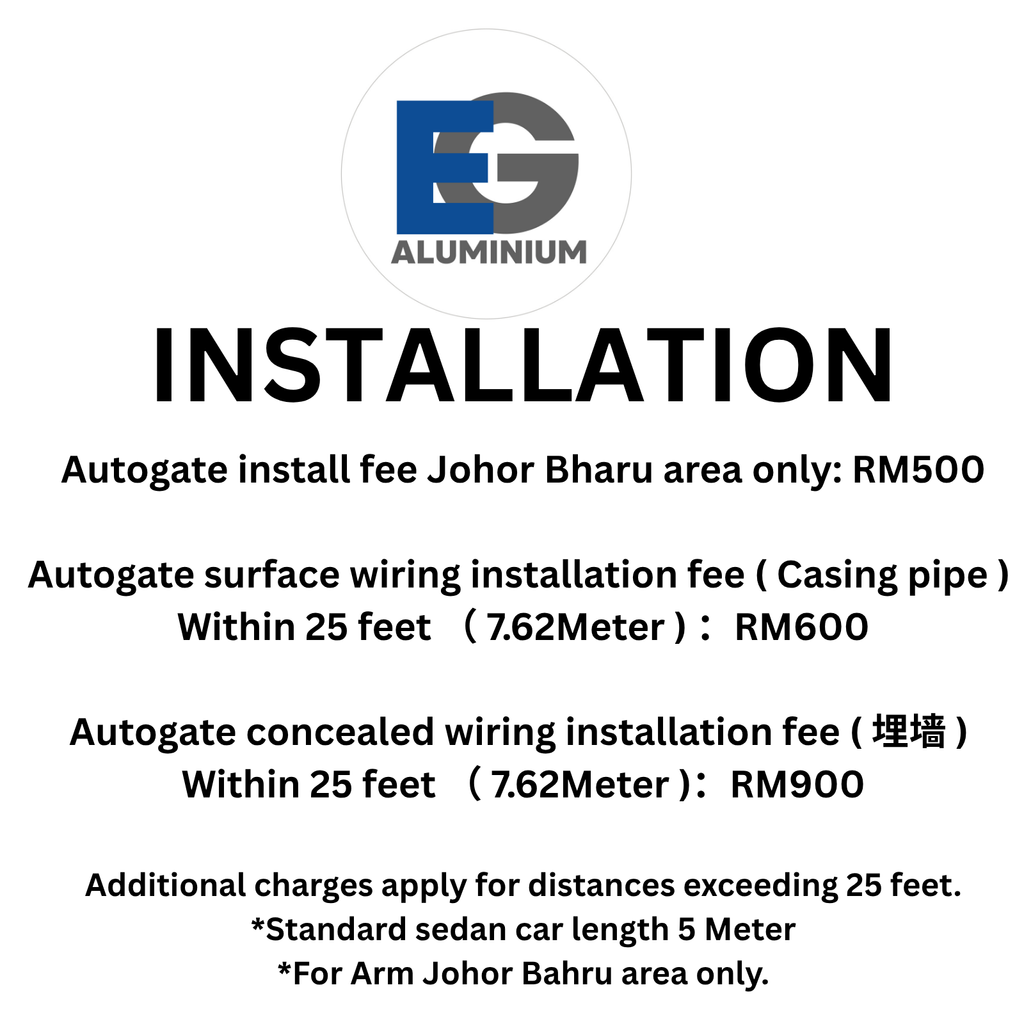 INSTALL FEE