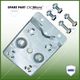WALL BRACKET+4 SCREW